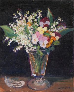 Muguet sauvage - 27 x 22 cm Muguet sauvage Arnera Catherine