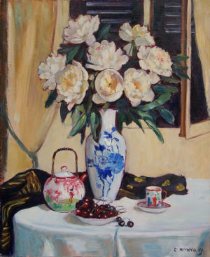 Pivoines - 73 x 60 cm Pivoines Arnera Catherine